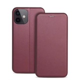 Ümbris kaanega Book Elegance Xiaomi Redmi Note 14 5G (viinamari)