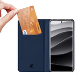 Ümbris kaanega Dux Ducis Skin Pro Xiaomi Redmi Note 14 Pro 5G/ Poco X7 (tumesinine)