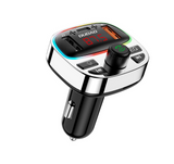 Dudao R2PRO+ Bluetooth Transmitter 2xUSB PD25W (melns/hõbe)