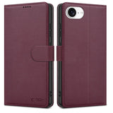 Ümbris Tech-Protect Wallet iPhone 16e (viinamari)