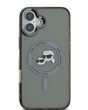 Karl Lagerfeld ümbris Magsafe KLHMP16SHLSKCK iPhone 16 (must)