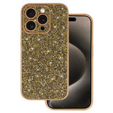 Silikoon Flash Case Crystal Iphone 15 Pro (kuldne)