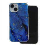 Silikoon Gold Glam Case iPhone 14 Pro (sinine)