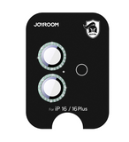 Kaitseklaas Joyroom JR-MFY0274 Rhinestones tagakaamerale iPhone 16/ 16 Plus (roheline)