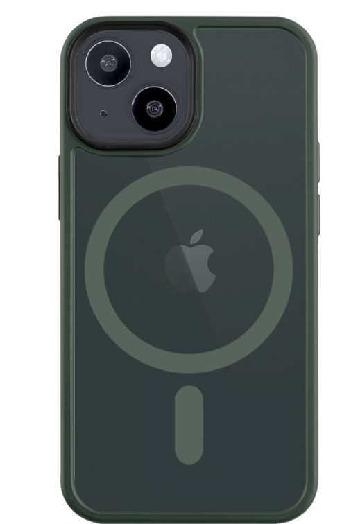 Ümbris Superstealth MagSafe iPhone 14/ iPhone 13 (tumeroheline)