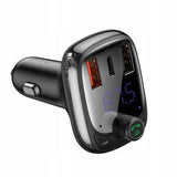 Baseus CCTM-B01 Bluetooth Transmitter FM 2xUSB 5A