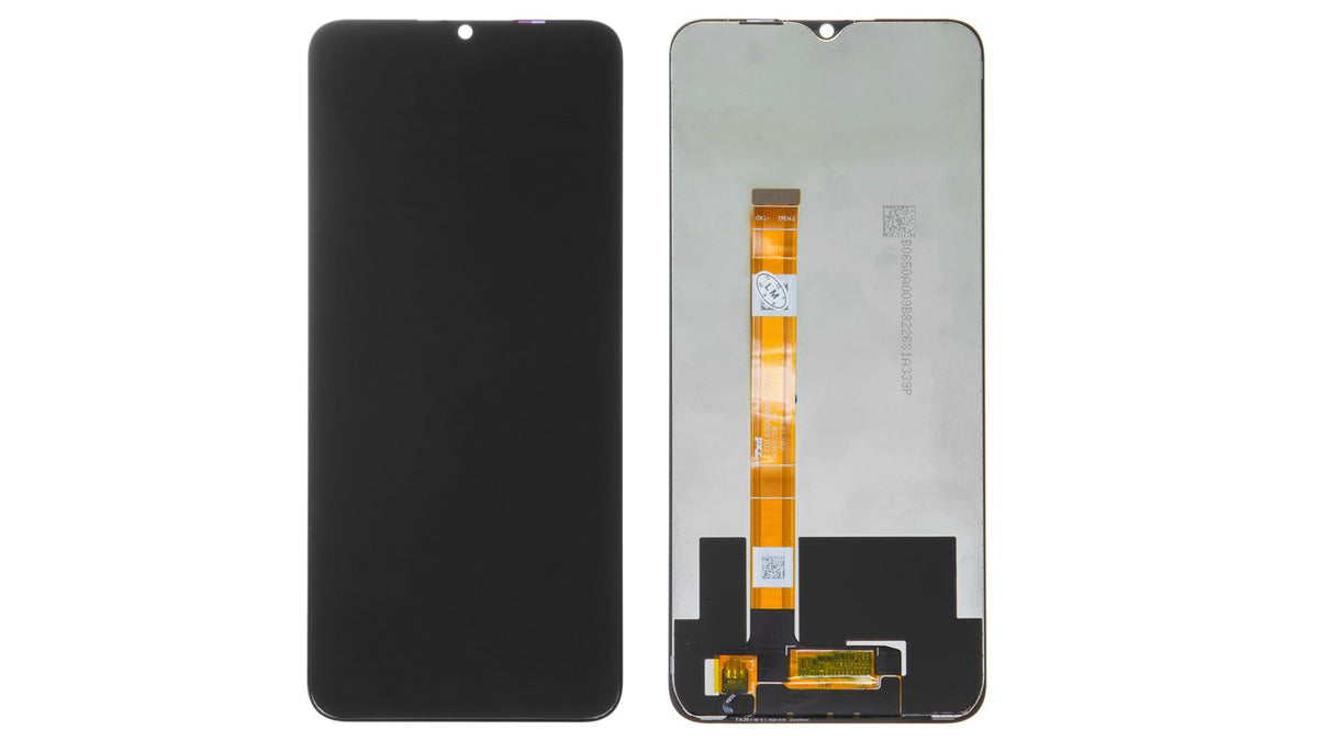 Varuosa OPPO A15 ekraan must