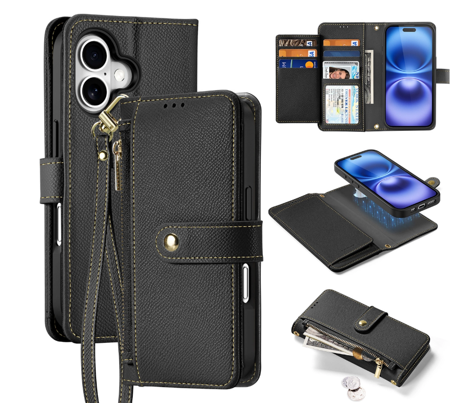 Ümbris kaanega Dux Ducis Lawa Apple iPhone 16 Pro Max (must)