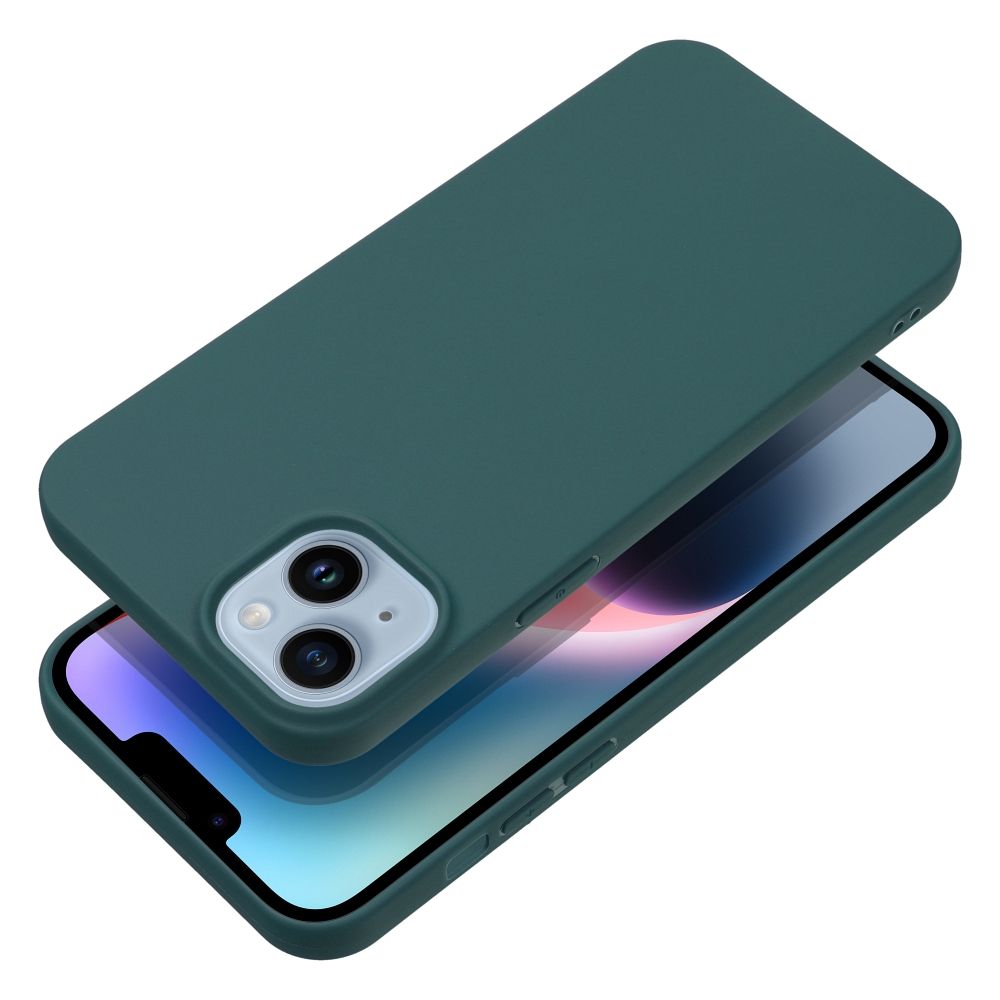 Ümbris MATT iPhone 16e (tumeroheline)