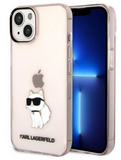 Karl Lagerfeld Ümbris KLHCP14SHNCHTCP iPhone 14 (roosa)