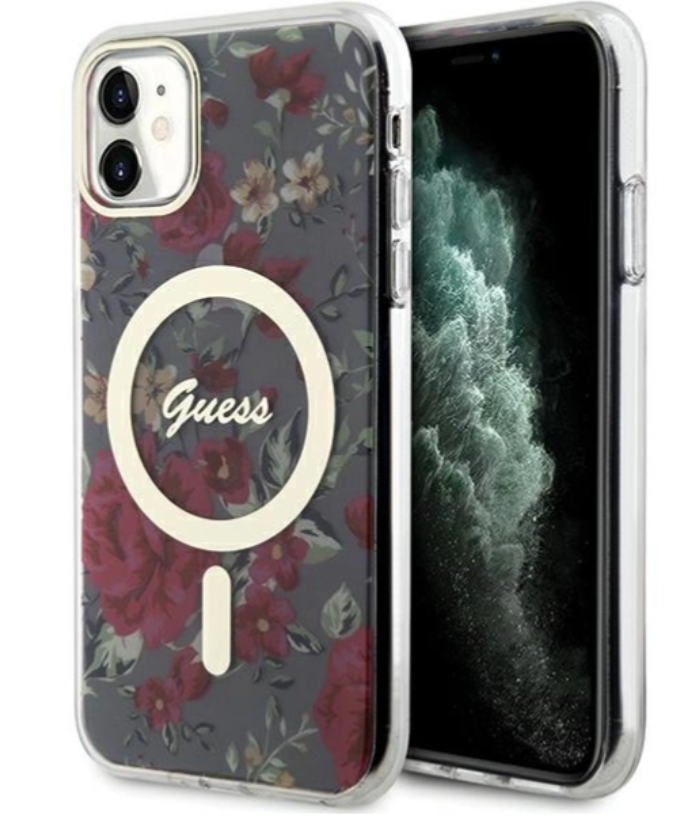 Ümbris Guess MagSafe GUHMN61HCFWSA iPhone 11/ XR (must/lilled)