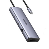 Adapter Ugreen CM498 USB-C to 2xUSB-A + USB-C + HDMI + SD / TF + PD