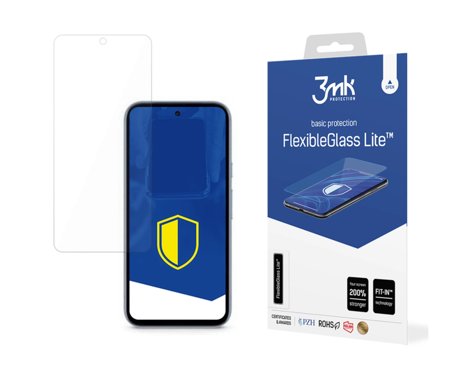 Kaitseklaas 3MK FlexibleGlass Lite Google Pixel 8A 5G (läbipaistev)