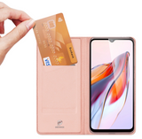 Ümbris kaanega Dux Ducis "Skin Pro" Xiaomi Redmi 11A / 12C / Poco C55 (roosa-kuld)