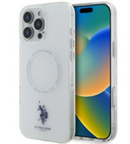 US Polo Ümbris USHMP16LHOCLDPW MagSafe iPhone 16 Pro (valge)