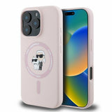 Karl Lagerfeld Ümbris MagSafe KLHMP16XSCMKCRHP iPhone 16 Pro Max (roosa)