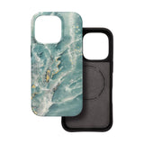 Ümbris F-Protect Mirage Magsafe iPhone 16 Pro Max (roheline marmor)