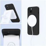 Ümbris Silicone Mag Cover Samsung S25 Plus (must)