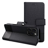 Ümbris kaanega GOMMA Book Samsung A26 (must/hall)