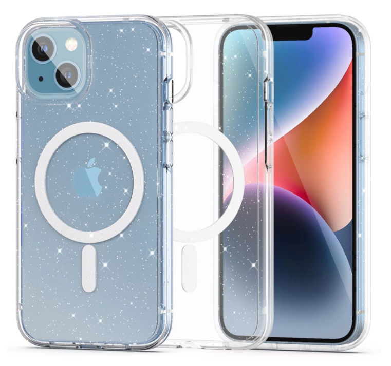 Ümbris Tech-Protect FlexAir Hybrid MagSafe iPhone 16 Pro Max (läbipaistev / sädelev)