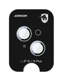Kaitseklaas Joyroom JR-MFY0252 tagakaamerale iPhone 15 / 15 Plus (roheline)