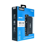 Laadija universaalne REBEL for Notebook / Laptop 65W / 18-20V (must)