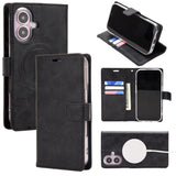 Ümbris kaanega BlueMoon Magsafe Diary Samsung S24 FE (must)