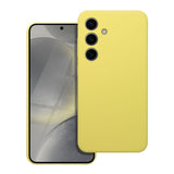 Ümbris Silicone 2mm Samsung S25 Edge (kollane)
