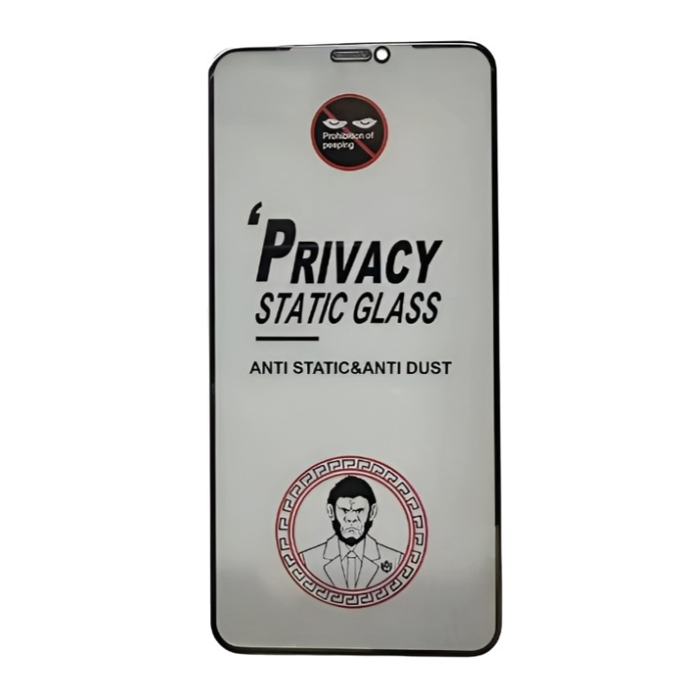 Kaitseklaas "Mr. Monkey Anti-Static Privacy" Full Glue Samsung S24 (must)