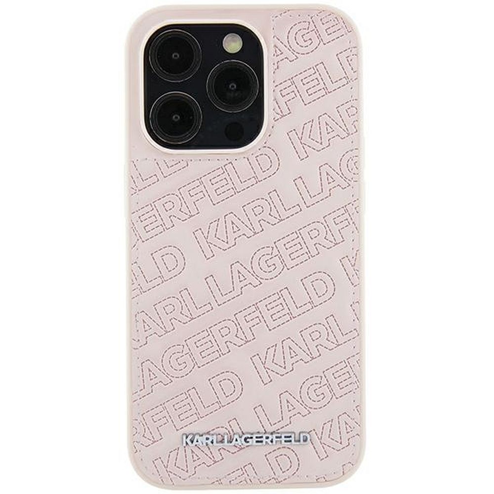 Karl Lagerfeld Ümbris KLHCP15MPQKPMP iPhone 15 Plus (roosa)