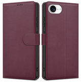 Ümbris kaanega Fancy Wallet Apple iPhone 12/ 12 Pro (viinamari)