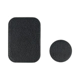 Magnet kleebised telefonile nahast (2 tk/must)