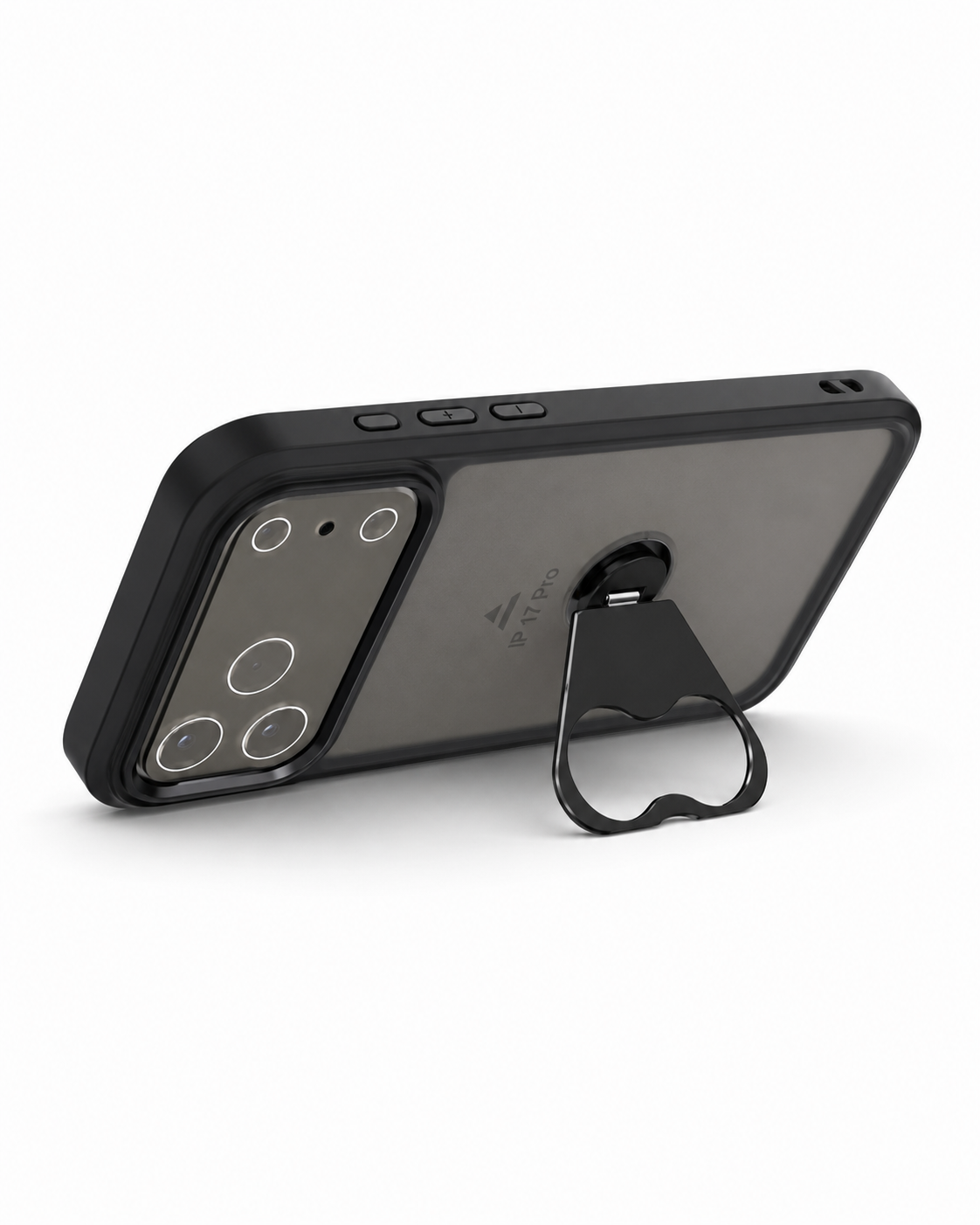 Ümbris metal camera Tripod case iPhone 17 Pro (must) — 3