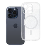 Ümbris Clear MagSafe Glitter iPhone 14 Pro (läbipaistev)