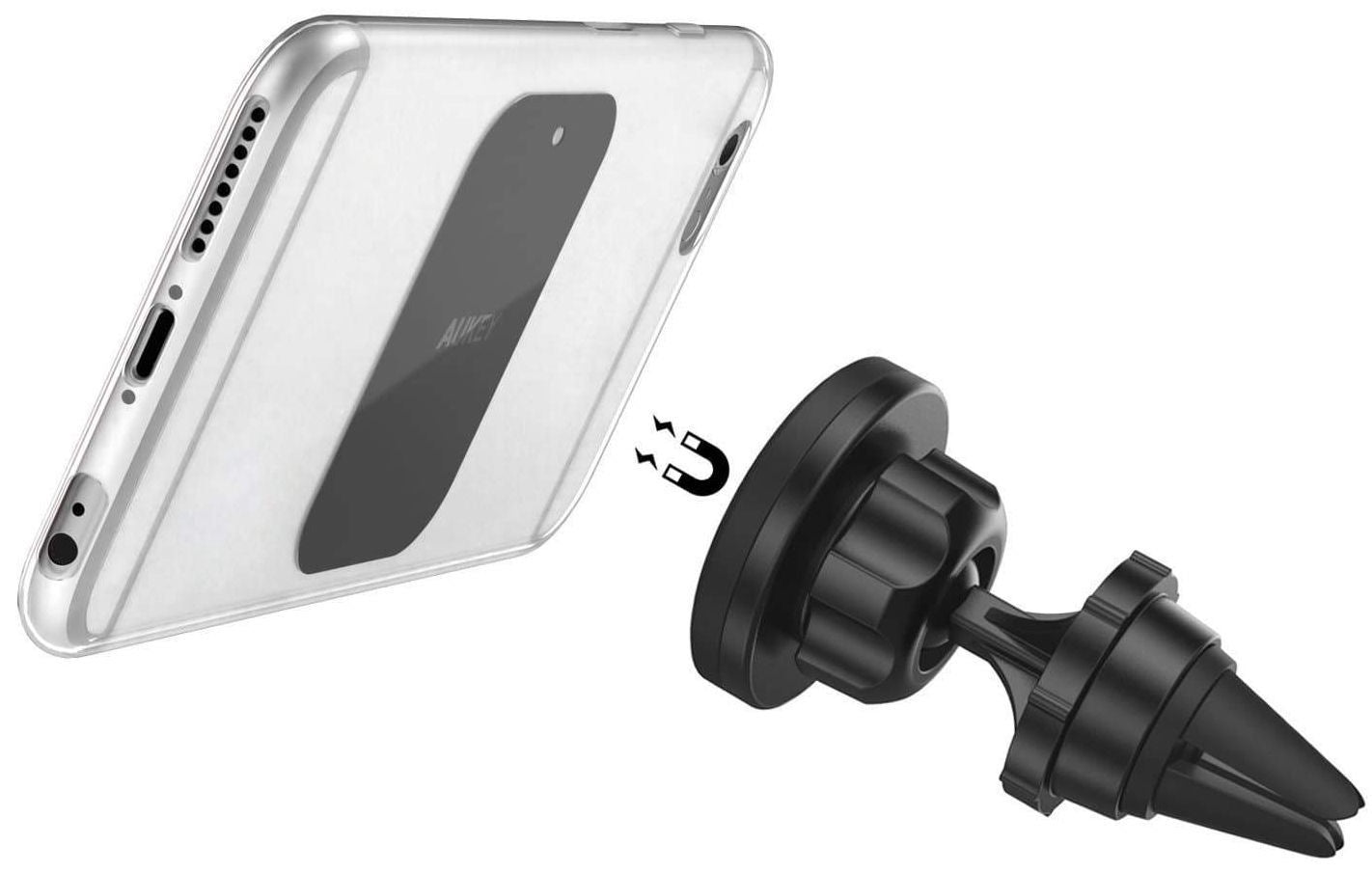 Telefoni hoidik autosse magnet vent 360