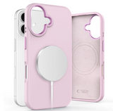 Ümbris Tech-Protect Silicone PU MagSafe iPhone 16 (roosa)