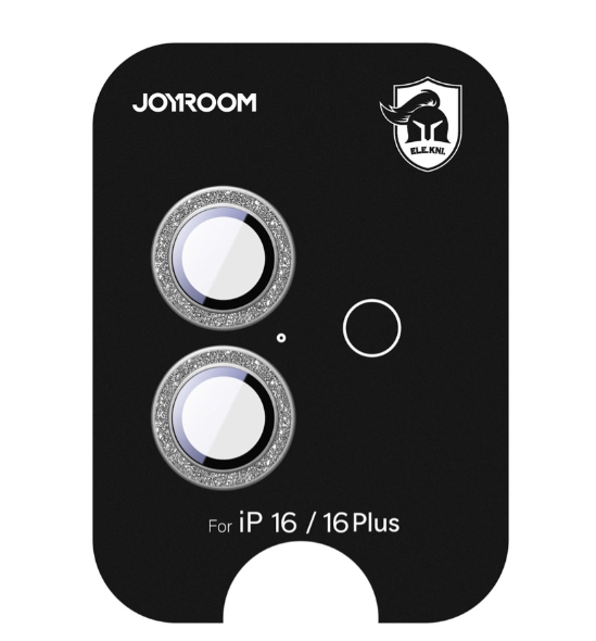 Kaitseklaas Joyroom JR-MSF0299 Glitter tagakaamerale iPhone 16/ 16 Plus (hõbe)