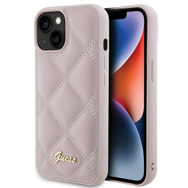 Ümbris GUESS GUHCP15SPSQSQSP for iPhone 13/ iPhone 14/ iPhone 15 (roosa)