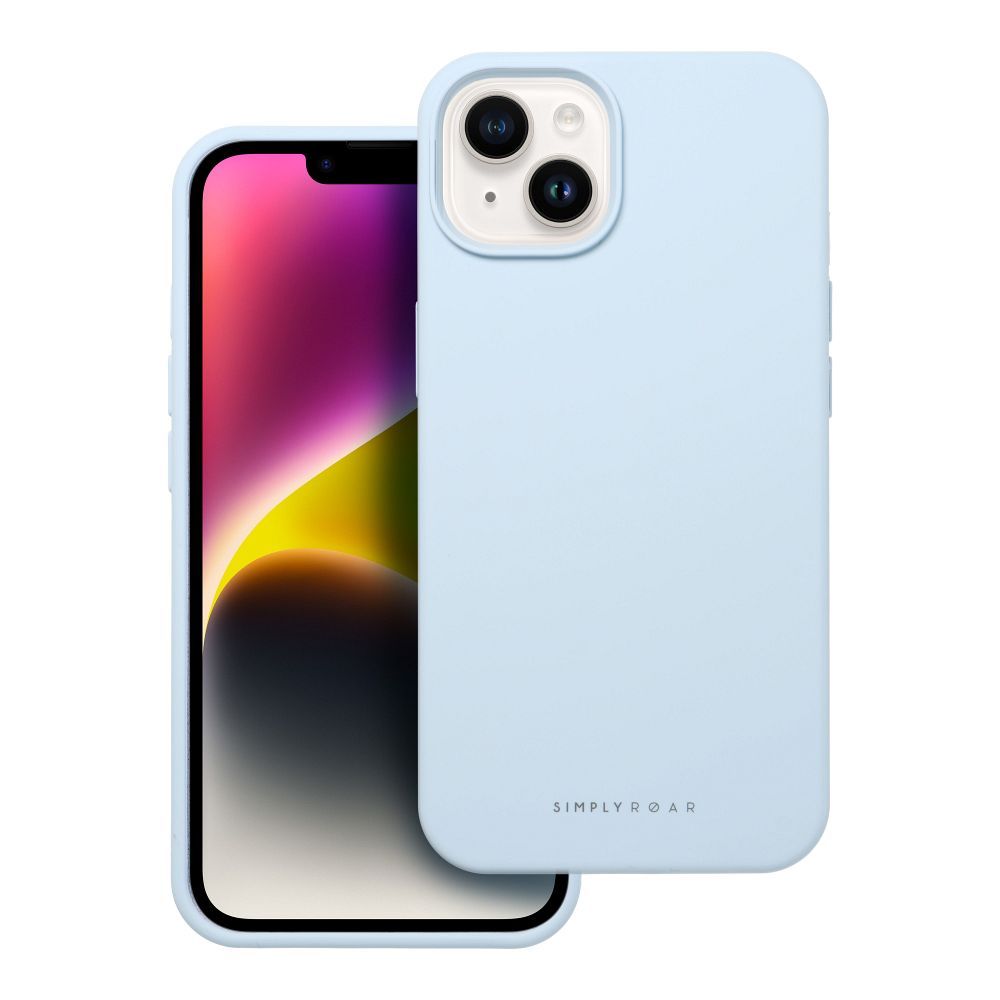 Silikoon Roar Cloud Skin iPhone 14 (helesinine)