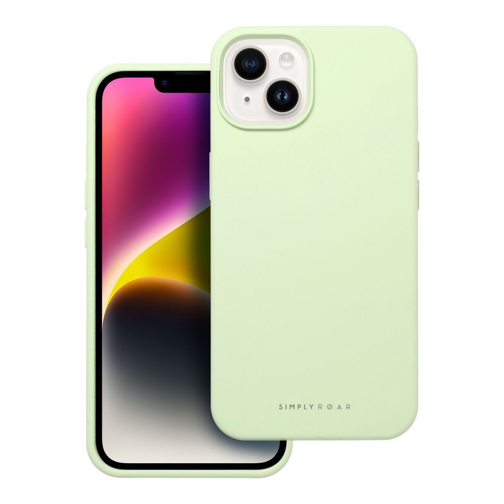 Silikoon Roar Cloud Skin iPhone 14 (heleroheline)
