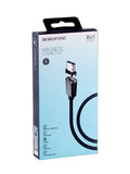 BOROFONE Magnetic USB Juhe BU1 Iphone 1,2m (must)