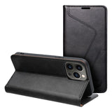 Ümbris kaanega FORCELL F-PROTECT RFID Apple iPhone 13 Pro Max (must)