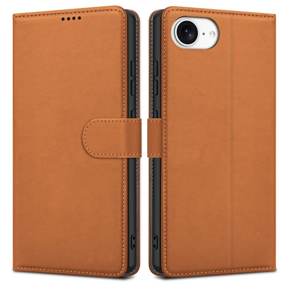 Ümbris kaanega Fancy Wallet Samsung A26 (pruun)