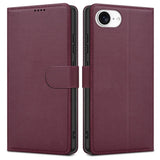 Ümbris kaanega Fancy Wallet Samsung A13 4G / 5G (viinamari)