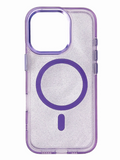 Ümbris Glitter MagSafe iPhone 16 Pro Max (lilla)
