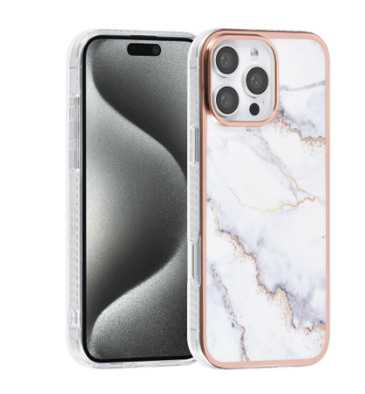 Ümbris UNIQ Accessory iPhone 16 Pro Max Marble (valge)