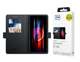 Ümbris kaanega 3mk Wallet Samsung S22 5G (must)