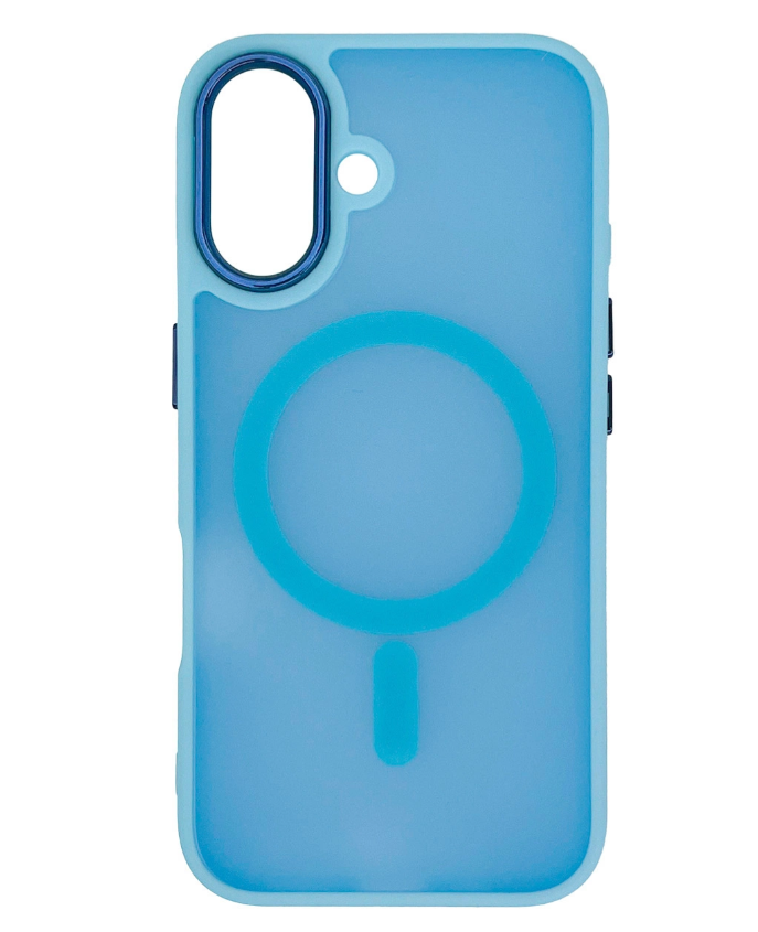 Ümbris Magnetic MagSafe iPhone 16 (helesinine)