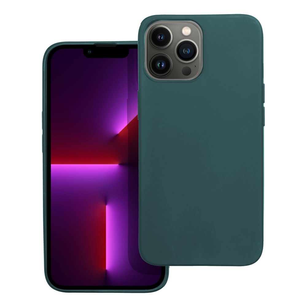 Silikoon Matt iPhone 13 Pro Max (tumeroheline)
