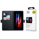 Ümbris kaanega 3mk Wallet Samsung A175 A17 4G / A176 A17 5G (must)